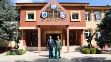 Üs Komutanı Serin, Başkan Kargı'yı Misafir Etti