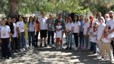 Uzun, "Doğada Mavi Adımlar III" projesinde öğrencilerle buluştu
