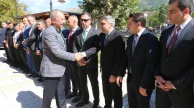 Vali Doruk, Amasya'ya veda etti