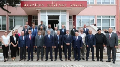 Vali Doruk, Merzifon'a veda etti