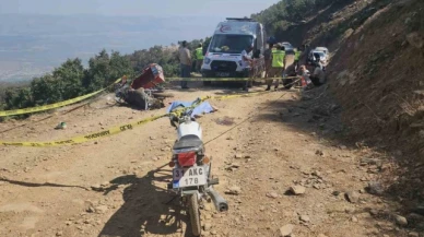 Yayla yolunda feci kaza: 1 ölü, 1 yaralı