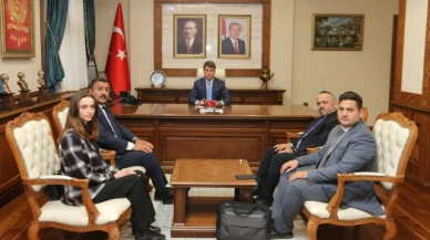 Aktaş'tan, Vali Bakan'a hayırlı olsun ziyareti