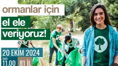 Amasya'da Büyük Orman Temizliği Etkinliği