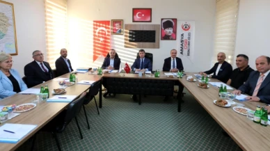 Amasya'da OSB Müteşebbis Heyeti Toplandı