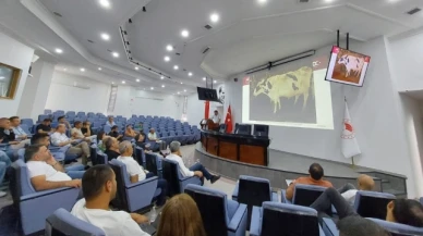 Amasya DSYB personeli Genomik Seleksiyon Eğitimi'ne katıldı