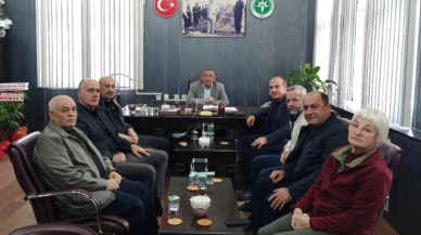 Amasya TSO'dan Saatçi'ye hayırlı olsun ziyareti