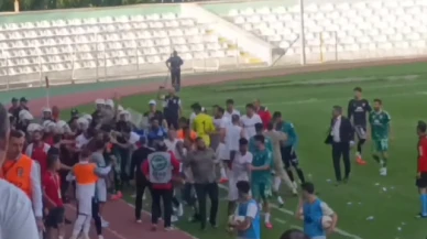 Amasya'da sahada gerginlik