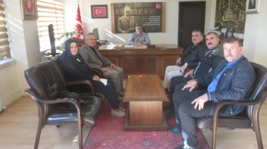 Ayyıldız ve yönetiminden Karaaslan’a ziyaret