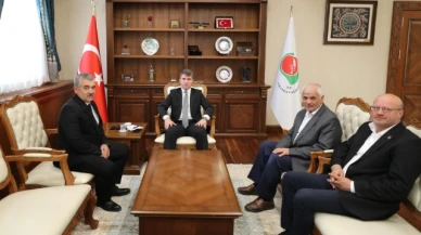 Başkan Demir'den Bakan'a hayırlı olsun ziyareti