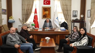 Başkan Kargı Misafirlerini Ağırladı