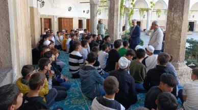 Bayram, Büyük Ağa Kur'an Kursu'nda incelemelerde bulundu