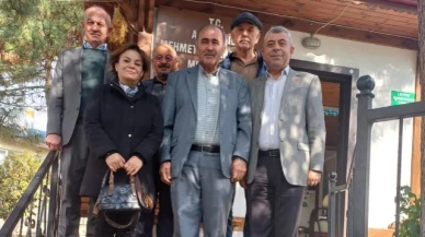 CHP heyetinden muhtarlara ziyaret