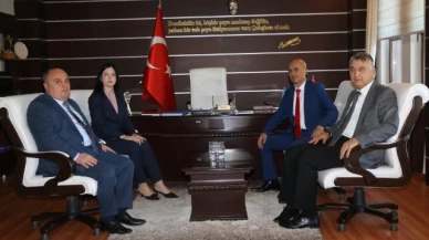 Erdoğan Ünal'ı misafir etti