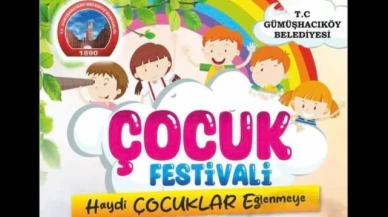 Gümüşhacıköy'de Çocuk Festivali düzenlenecek