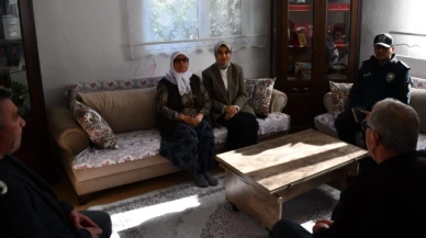 Güneş ilk ziyaretini şehit ve gazi ailelerine yaptı