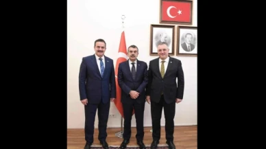 İpek ve Çilez'den Bakan Tekin'e Ziyaret