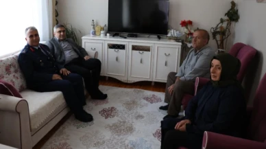 Karaaslan'dan Şehit ve Gazi Ailesine Ziyaret