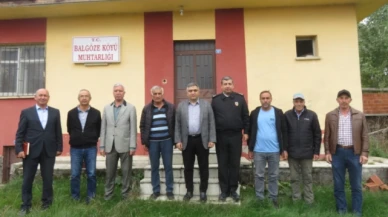Karaaslan köy ziyaretlerine devam ediyor