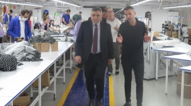 Karaaslan, OSB'deki işletmeleri ziyaret etti
