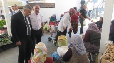Karaaslan yerel üretici ve esnafla bir araya geldi