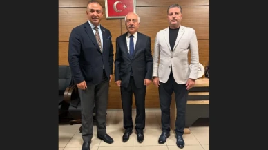 Karagöz, Bakan Müşaviri Gül'ü ziyaret etti