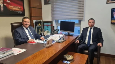 Karagöz'den İpek'e taziye ziyareti