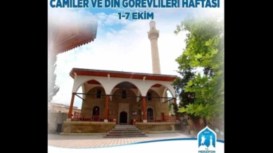 Kargı: Camiler ve Din Görevlileri Haftası'nı kutluyorum