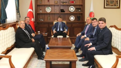 Kargı'dan Vali Bakan'a hayırlı olsun ziyareti