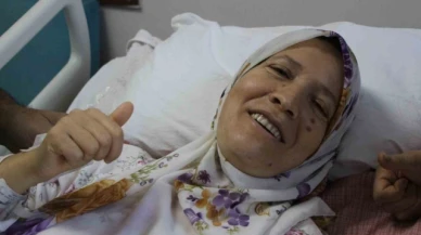 Karnı 9 aylık hamile gibiydi, içinden 10 kiloluk kitle çıktı