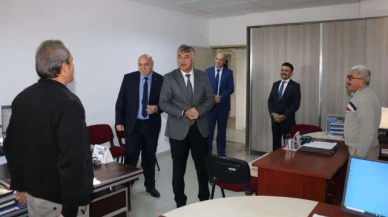 Katipoğlu, Gümüşhacıköy'de kurum personeli ile buluştu