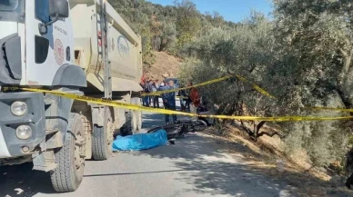 Kum kamyonunun altında kalan anneanne ve torunu hayatını kaybetti