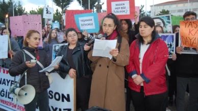 Merzifon'da Kadın ve Çocuk Cinayetlerine Tepki Yürüyüşü Düzenlendi