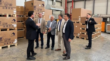 Merzifon TSO'dan Samsun Lojistik Merkezi'ne ziyaret