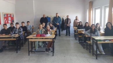 Müdür Katipoğlu, öğrencilerle buluştu