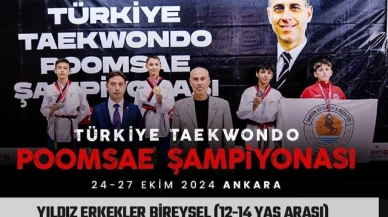 Nacak, Türkiye Taekwondo Poomsae Şampiyonası'nda 2'inci oldu