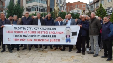 Sarıçoban: Ürettiğimizin karşılığını alamıyoruz