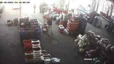 Sebze almaya geldiği toptancı halinde hayatını kaybetti