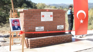Şehit Başkomiser Hüseyin Hatipoğlu anısına yaptırılan Anıt Çeşme açıldı