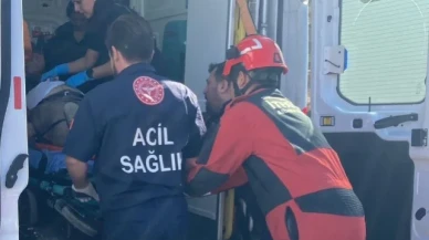 Trafik kazası: 1 ağır yaralı