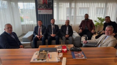 Turabi'den Merzifon TSO’ya ziyaret
