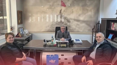 Uğur Kurs Yöneticilerinden Tekman Ailesine Ziyaret
