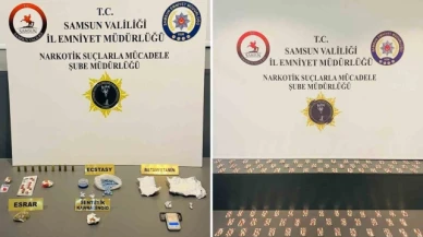 Uyuşturucuyla yakalanan 2 kişi gözaltına alındı