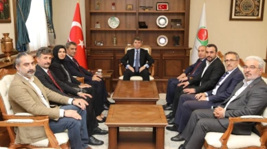 Uzun'dan Bakan'a hayırlı olsun ziyareti