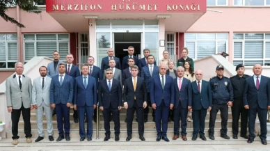 Vali Bakan, Merzifon'da
