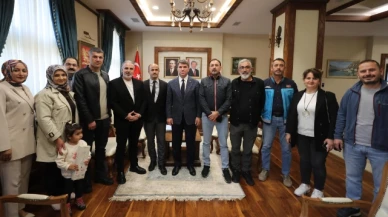 Vali Bakan, misafirlerini ağırlamaya devam ediyor