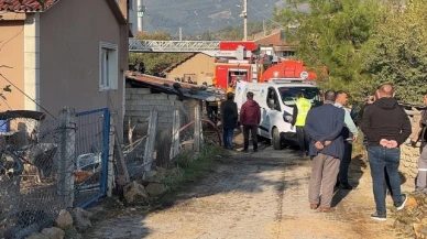 Alevlere teslim olan evde yaşlı kadın hayatını kaybetti