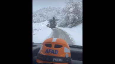 Amasya'da 107 köy yolu ulaşıma kapandı