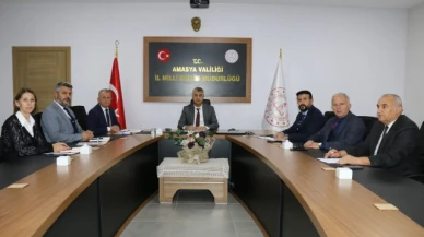 Amasya'da Mesleki Eğitim Politika Belgesi Yürütme Kurulu Toplandı