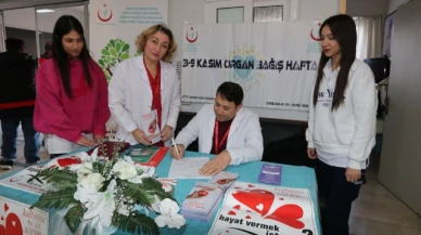 Amasya'da organ bağışı standı açıldı