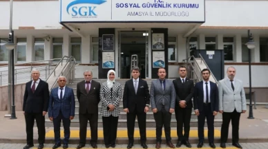 Bakan, SGK İl Müdürlüğü'nü Ziyaret Etti